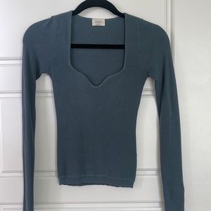 Aritzia Blue Sweater